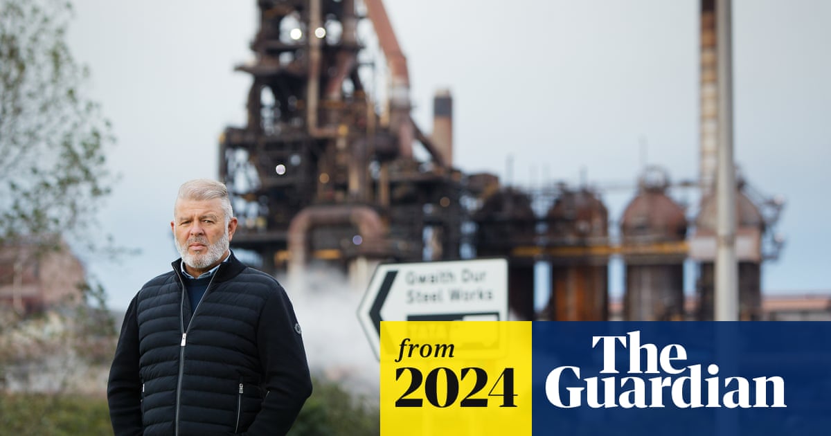 ‘It’s heartbreaking’: gloom in Port Talbot as steel town’s last blast furnace closes