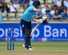 England v India: first men’s one-day cricket international – live