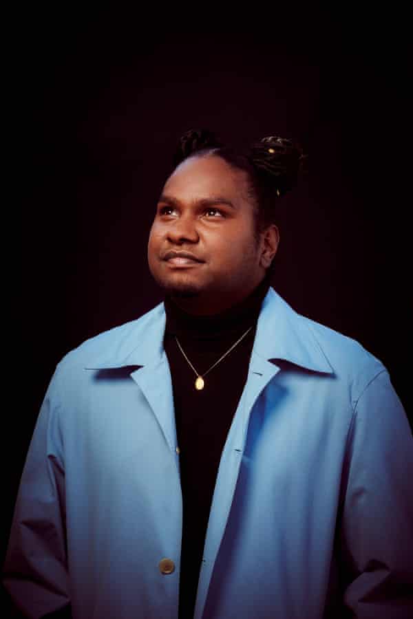 Danzal James Baker OAM, known professionally as Baker Boy, an Indigenous Australian rapper, dancer, artist, and actor. A Yolngu man, Baker Boy is known for performing original hip-hop songs incorporating both English and Yolŋu Matha.