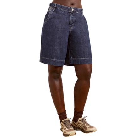 Damson Madder Annie Denim Shorts Indigo