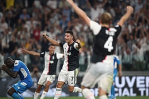 Juventus 4 3 Napoli Serie A As It Happened Football