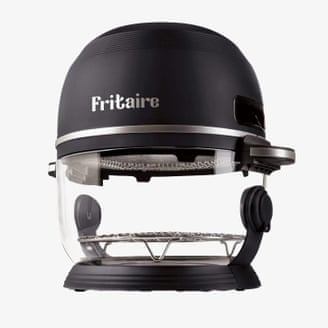 The self-cleaning glass bowl air fryer