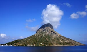 Approaching Telendos from Kalymnos.