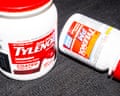 a bootle of Tylenol