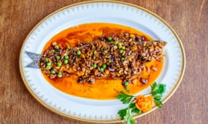 ‘An unapologetic Trumpin orange’: seabass.