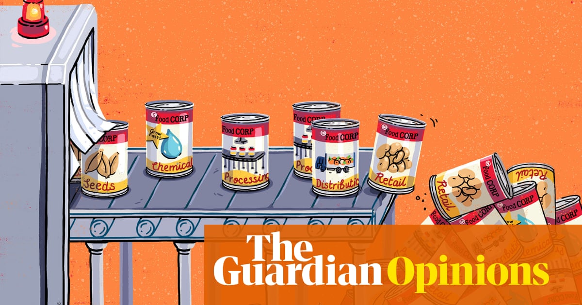 The banks collapsed in 2008 – and our food system is about to do the same