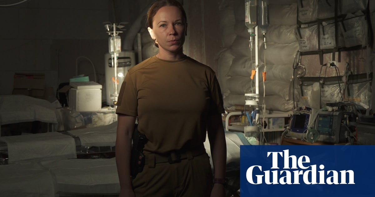 ‘We have a rule when we hear the sirens: if you’ve started operating, you don’t stop’: 24 hours with doctors on the Ukrainian frontline