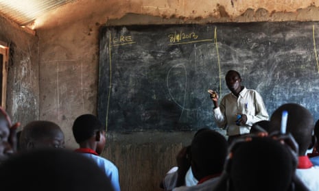 A school in South Sudan