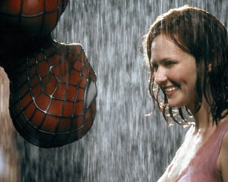 Tobey Maguire and Kirsten Dunst in 2002’s Spider-Man.