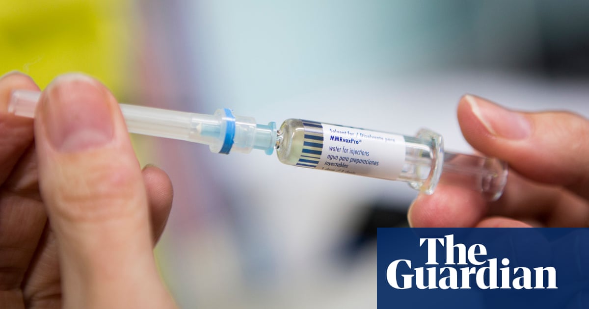 Takeup of MMR vaccine falls for fourth year in a row in England