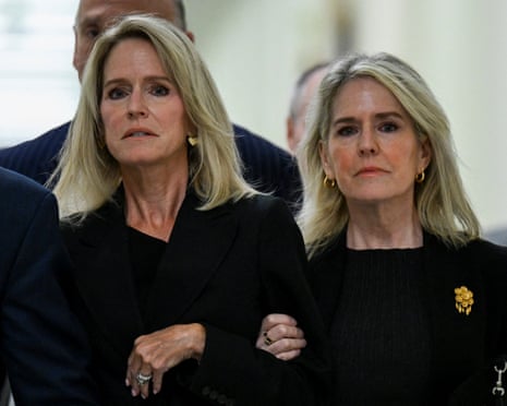 Lesley Groff, longtime executive assistant to Jeffrey Epstein, arrives for a behind-closed-doors transcribed interview before the House oversight committee.