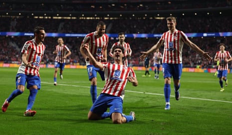 Johnny Cardoso enjoys putting Atlético Madrid ahead