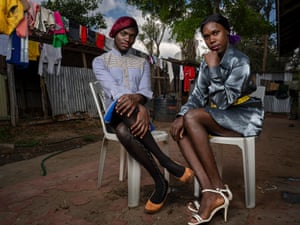 LGBTQIA Refugees, Fleeing Uganda: Brent Stirton, South Africa (Second place, documentary projects) Lady Tina, in the wig, and Pretty Peter are trans women who fled harsh anti LGBT laws in Uganda and now live in a safe house in Nairobi, Kenya. They live with other trans woman and keep a low profile, only dressing as women within the privacy of the house and only very occasionally going out like that to a sympathetic bar. Both Pretty and Tina were jailed for their trans lifestyle and experienced sexual assault in prison, Lady Tina is waiting to be resettled in Toronto, Canada and Pretty is still waiting for a decision. Both were betrayed by a fellow trans woman who informed on them to the Ugandan authorities, they were arrested and imprisoned but later released. Ironically, the person who betrayed them was the first gay person to be arrested under Uganda’s draconian new anti LGBT laws and is now in prison serving a very long term.