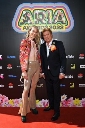 Christian Wilkins and Richard Wilkins, who hosted the Arias pre-show as a father-son duo.