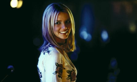 Britney Spears in a scene from the 2002 film Crossroads.