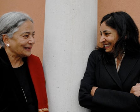Desai with her mother, Anita Desai.