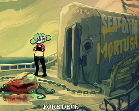 A screenshot from The Mermaid Mask game.