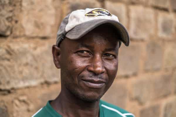 Francis Njuguna, a community health worker