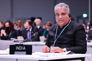 Bhupender Yadav of India lat the final plenary
