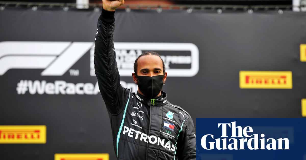 Black power salute was pivotal moment for me, says Lewis Hamilton