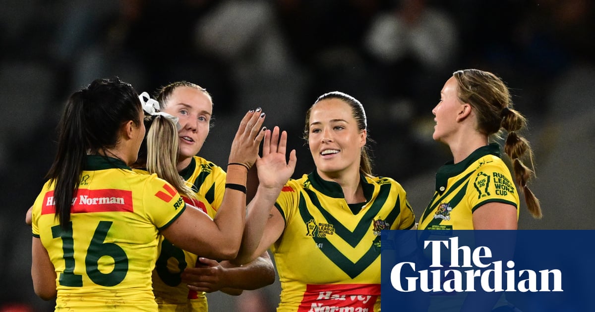 Australia cruise past Samoa in women’s Rugby League World Cup opener