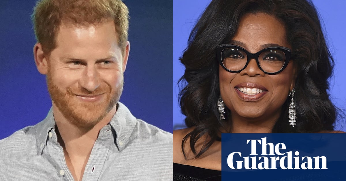 Prince Harry and Oprah Winfrey join forces for mental health TV series