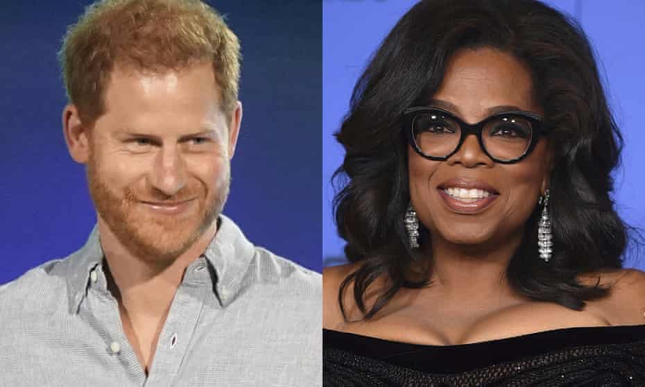Prince Harry’s collaboration with Oprah Winfrey follows his and Meghan’s explosive interview with Winfrey two months ago.