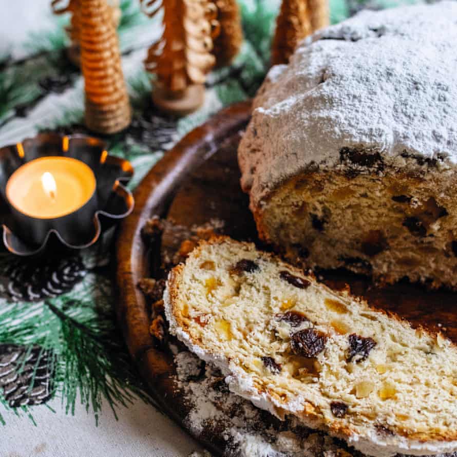 Christbrot – Christmas bread with dried fruit.