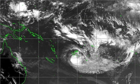 Tropical Cyclone Sarai satellite image