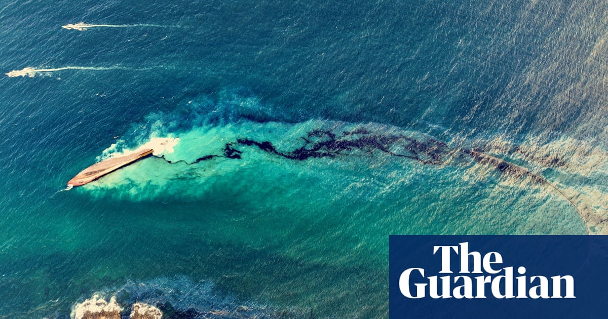Trinidad and Tobago: overturned barge leaks oil into Caribbean Sea – video report | World news