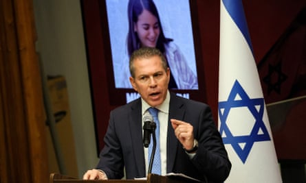 Israel’s ambassador to the United Nations Gilad Erdan.