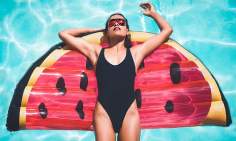The great cover-up: One-piece swimsuits outselling bikinis.