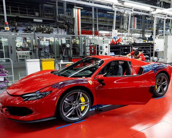 Ferrari cuts number of cars it sends to UK after tax changes