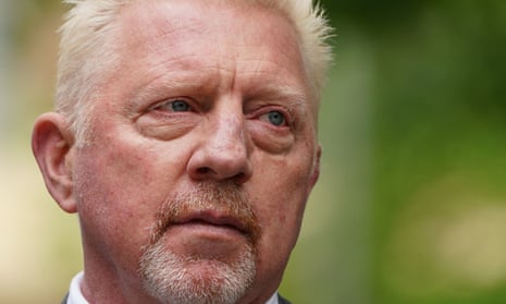 Boris Becker in April 2022 before he was jailed at Southwark crown court in south London. He says he lost 7kg in jail due to small food portions that left hungry for the first time in his life.