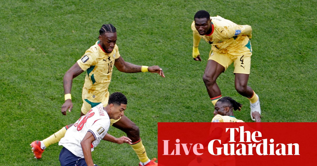 England v Ghana: World Cup 2026 – live