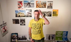 Old photos, flyers and videotapes Phoenix and fellow activists have collated form the exhibition.