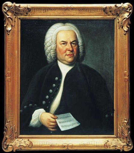 The portrait of Johann Sebastian Bach by Leipzig painter Elias Gottlob Haussmann.