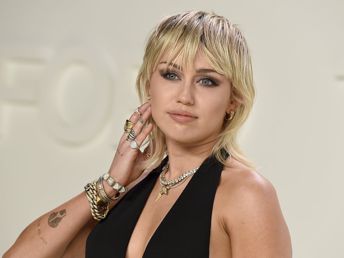Image of Miley Cyrus 2010s shag hairstyle
