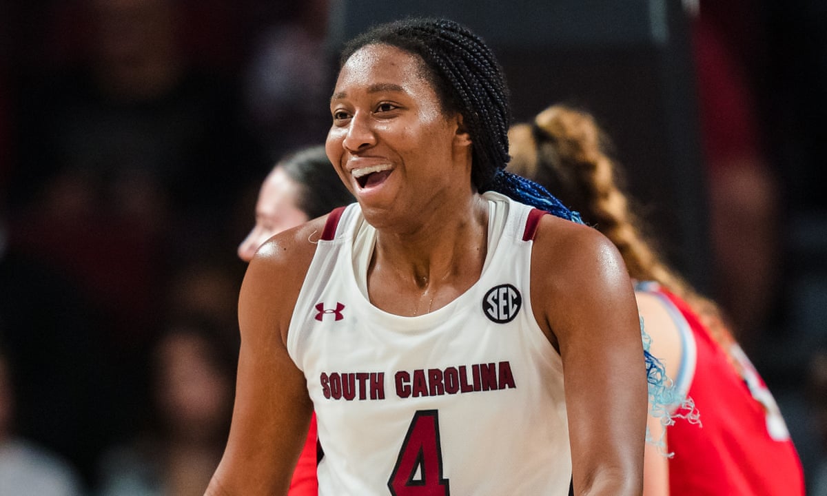 South Carolina's Aliyah Boston: 'Every time we step on that floor, everybody wants to beat us' | NCAA Tournament 2023 | The Guardian
