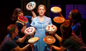Sugary facade … the Broadway production of Waitress.