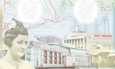 Architect Elisabeth Scott features on a page on her own in the new UK passport