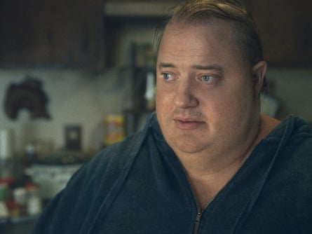 Brendan Fraser dans La Baleine.