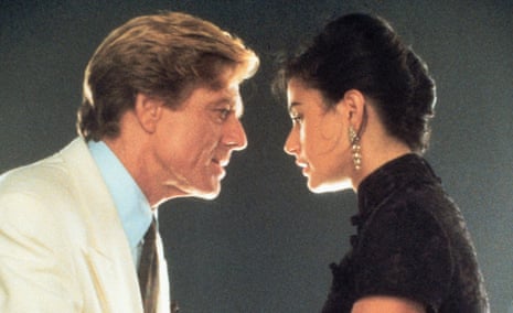 Redford and Demi Moore in Indecent Proposal