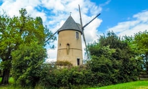 Home and away homes in windmills, in La Caillere St Hilaire