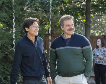 Jason Bateman and David Harbour in DTF St Louis.