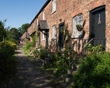 Oak Cottages in Styal, Cheshire