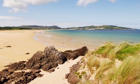 Ballymacstocker Bay on Lough Swilly.