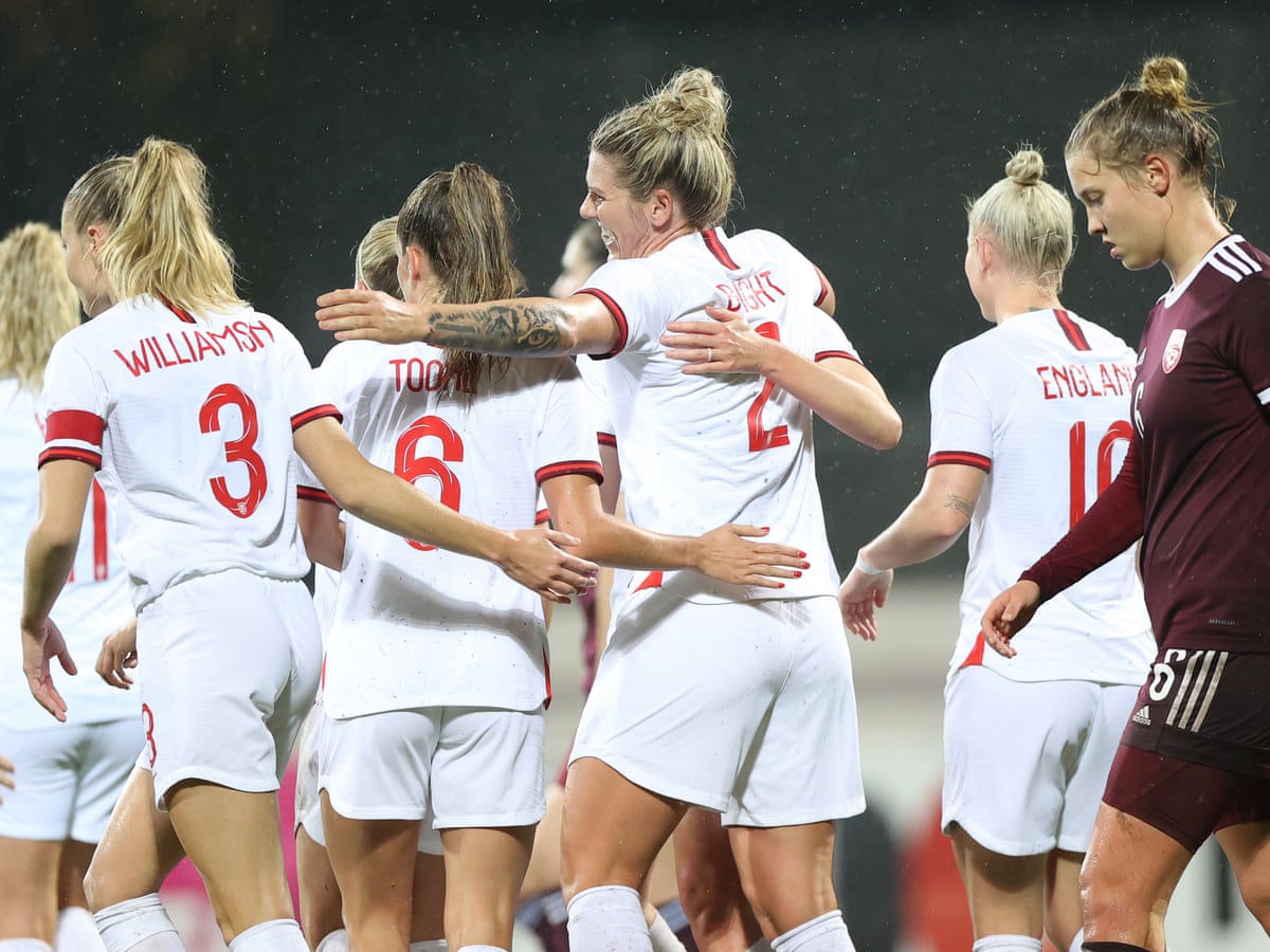 latvia 0 10 england women s world cup qualifier as it happened football the guardian