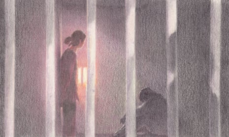 An illustration of a women prison. Texas prisons have been hit especially hard by the coronavirus.