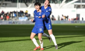 Chelsea S Ji So Yun Hits Double To Rescue Dramatic Draw At Manchester City Football The Guardian